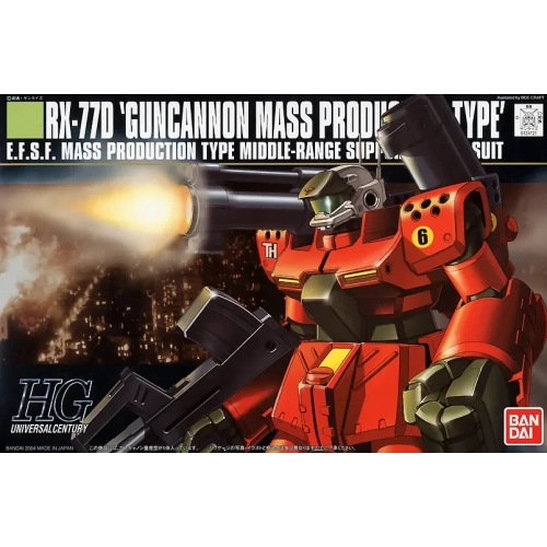 BANDAI HGUC 1/144 RX-77D GUNCANNON MASS PRODUCTION TYPE