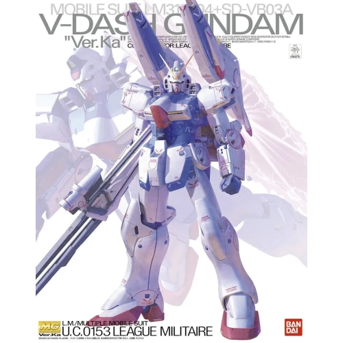 BANDAI MG 1/100 LM312V04+SD-VB03A V-DASH GUNDAM VER.KA BANDAI MG 1/100 LM312V04+SD-VB03A V-DASH GUNDAM VER.KA