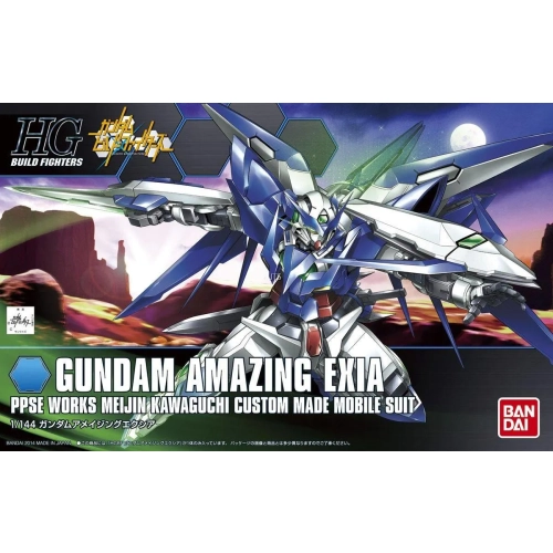 BANDAI HGBF 1/144 PPGN-001 GUNDAM AMAZING EXIA