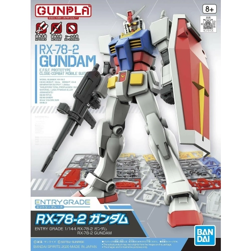 BANDAI EG 1/144 RX-78-2 GUNDAM