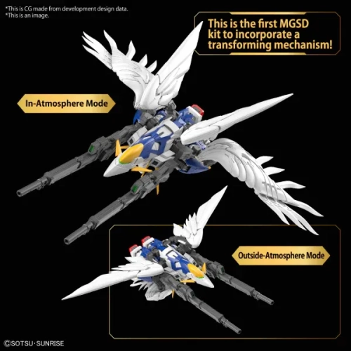 BANDAI MGSD XXXG-00W0 WING GUNDAM ZERO EW