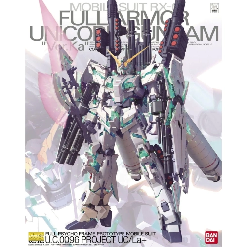 BANDAI MG 1/100 RX-0 FULL ARMOR UNICORN GUNDAM VER.KA BANDAI MG 1/100 RX-0 FULL ARMOR UNICORN GUNDAM VER.KA