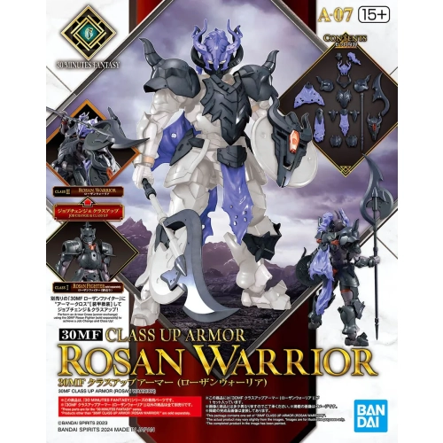 BANDAI 30MF CLASS UP ARMOR ROSAN WARRIOR